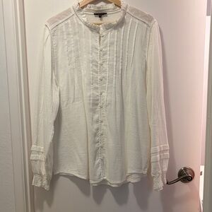 White Long Sleeve Blouse